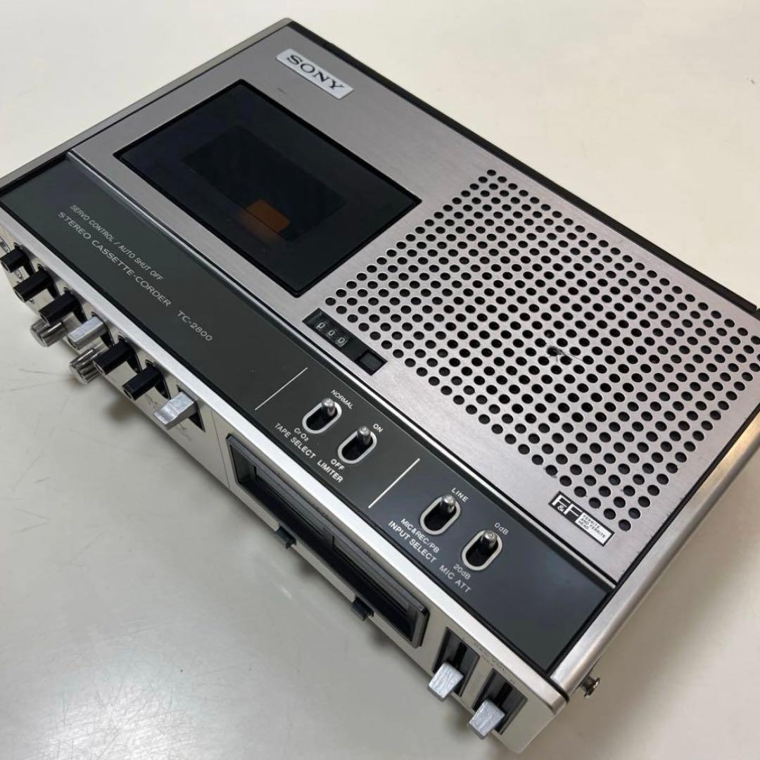 【Kenta Rowy 】SONY ステレオレコーダー TC-2800