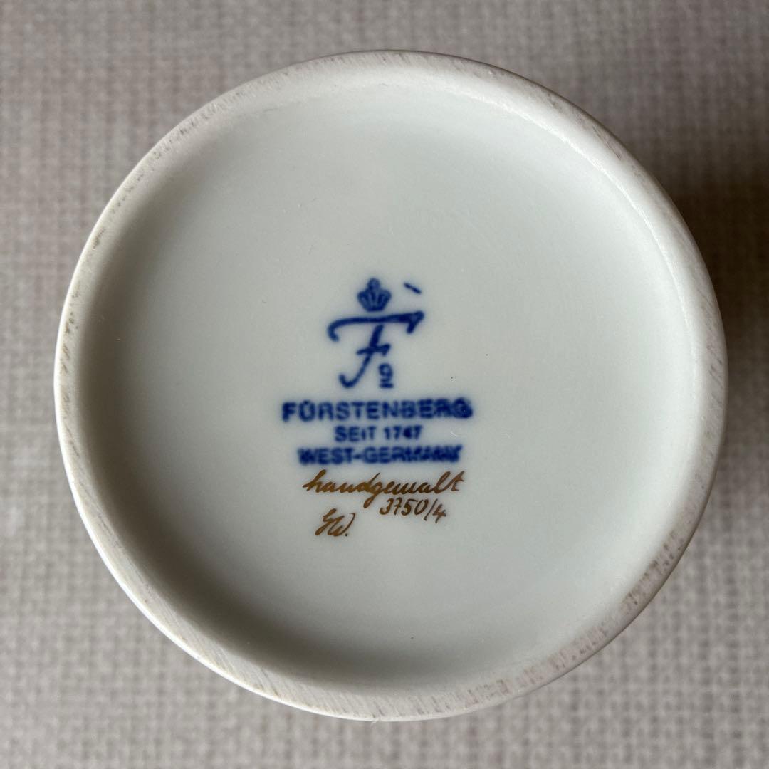 フュルステンベルク FURSTENBERG 希少 手描きティーキャニスター