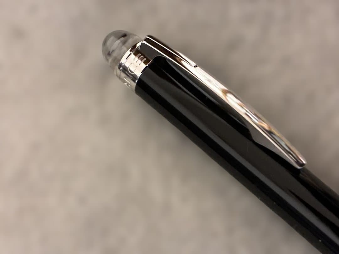 ◾️モンブラン◾️スターウォーカーボールペン◾️ミッドナイトナイトブラック◾️新品インク