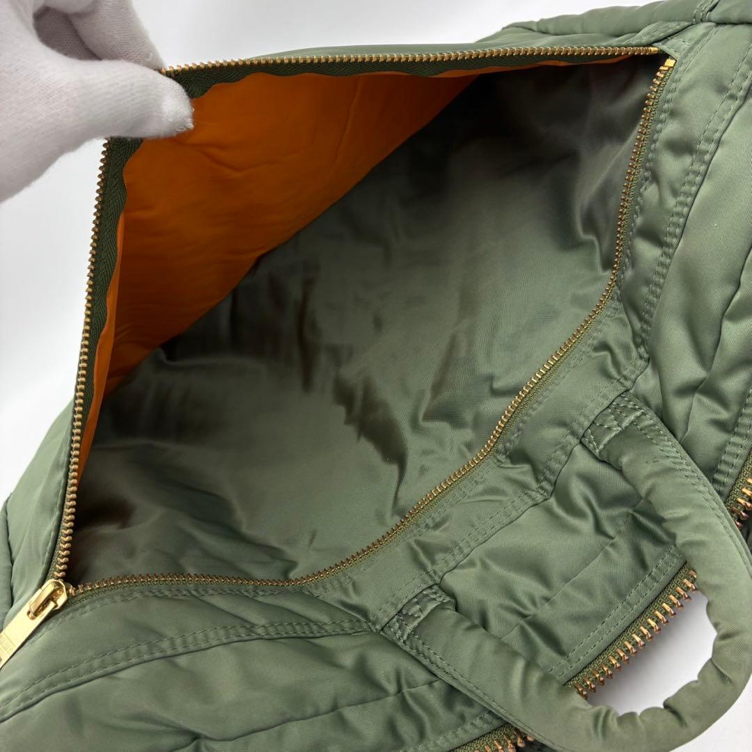 ポーター タンカー 2way ブリーフケース ビジネスバッグ カーキ ナイロン