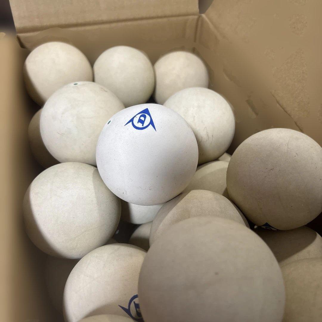 ホワイト テニスボール 56個