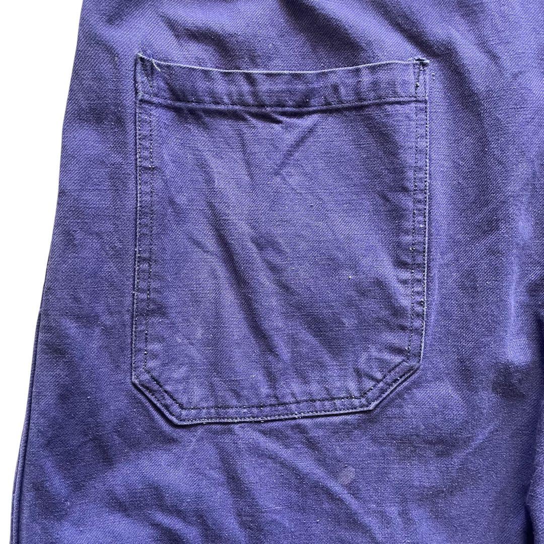 ~60s ヴィンテージ フランス軍 オールインワン つなぎ ミリタリー 古着