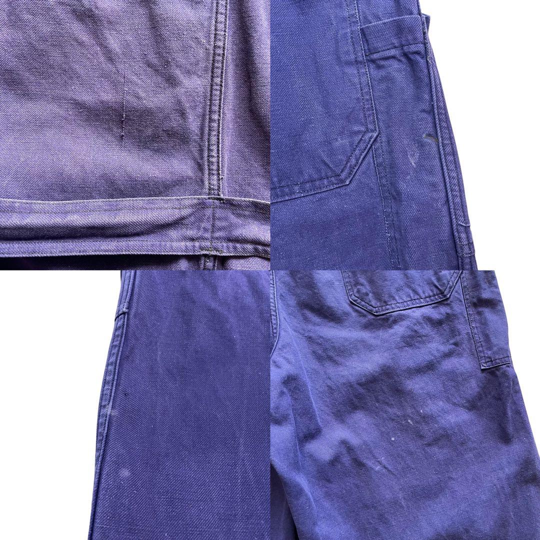 ~60s ヴィンテージ フランス軍 オールインワン つなぎ ミリタリー 古着