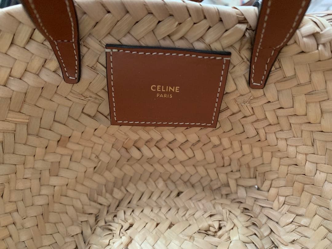 CELINE ミニ トリオンフ パニエ タン　バッグ　オンライン販売無し　レア