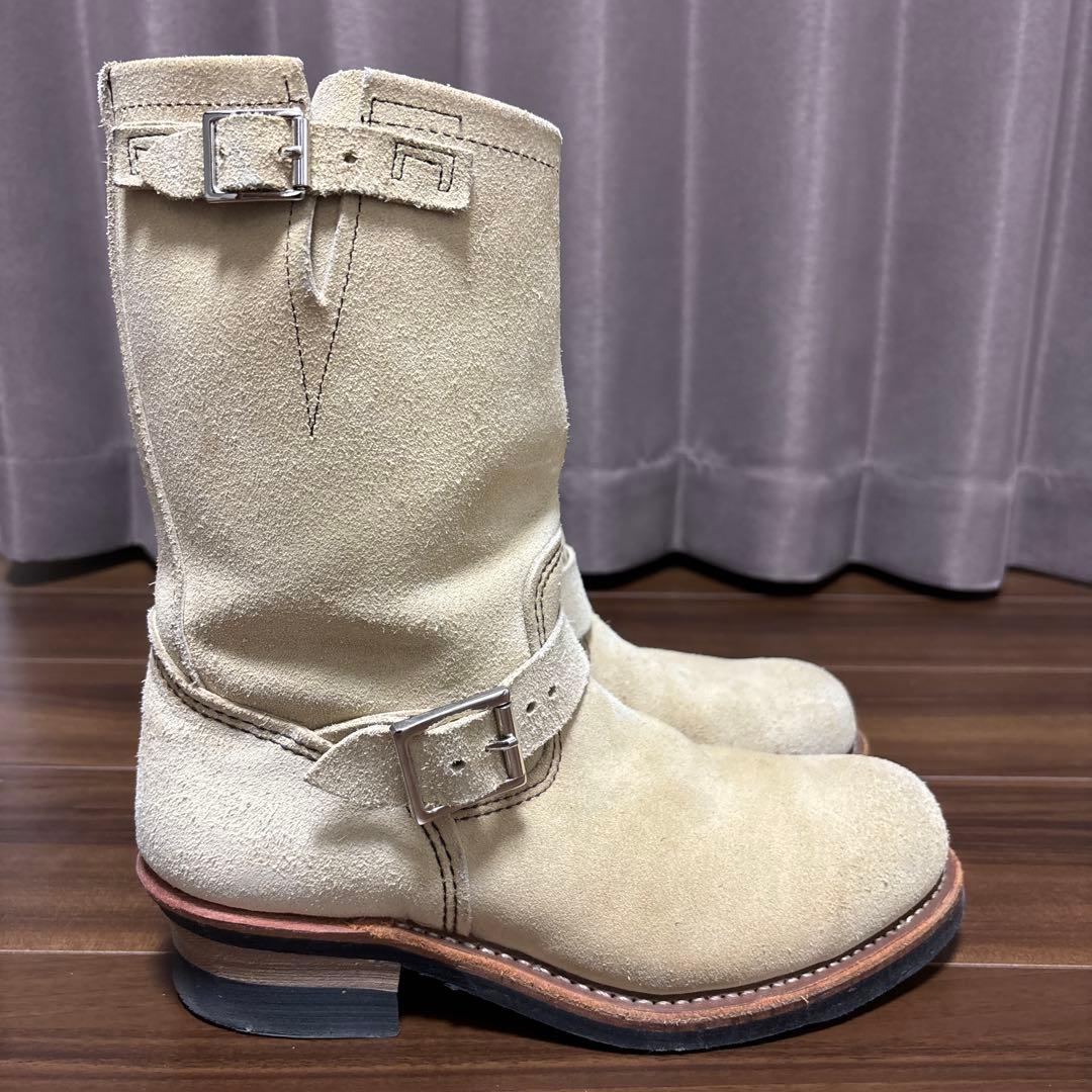 レッドウイング8268エンジニアベージュラフアウト【8D 26センチ11年良品】