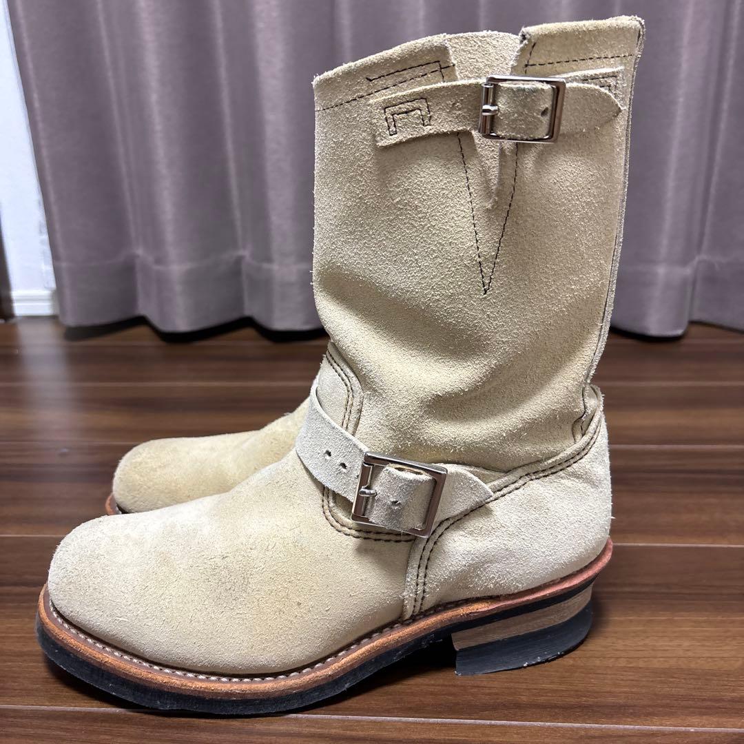 レッドウイング8268エンジニアベージュラフアウト【8D 26センチ11年良品】