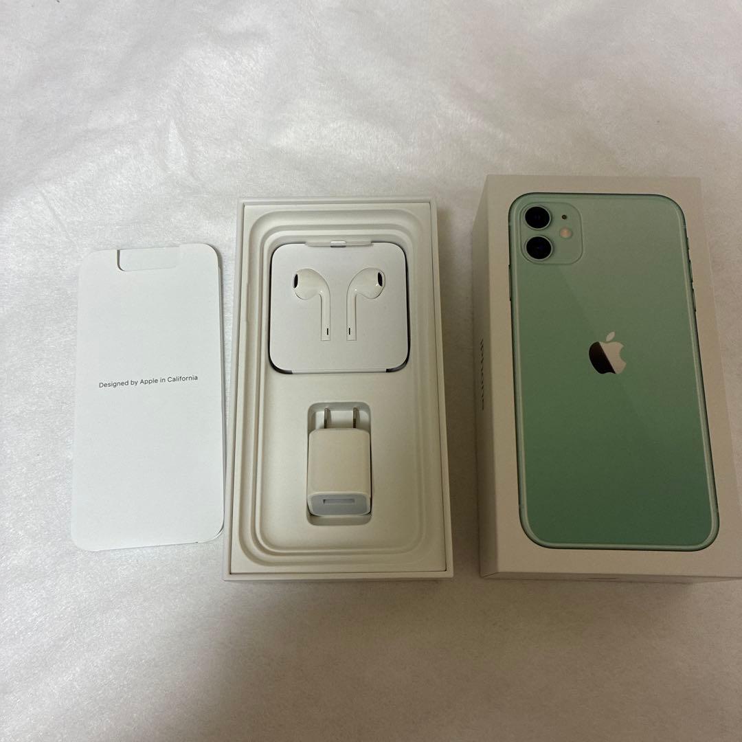 Apple iPhone 11 ミントグリーン 本体