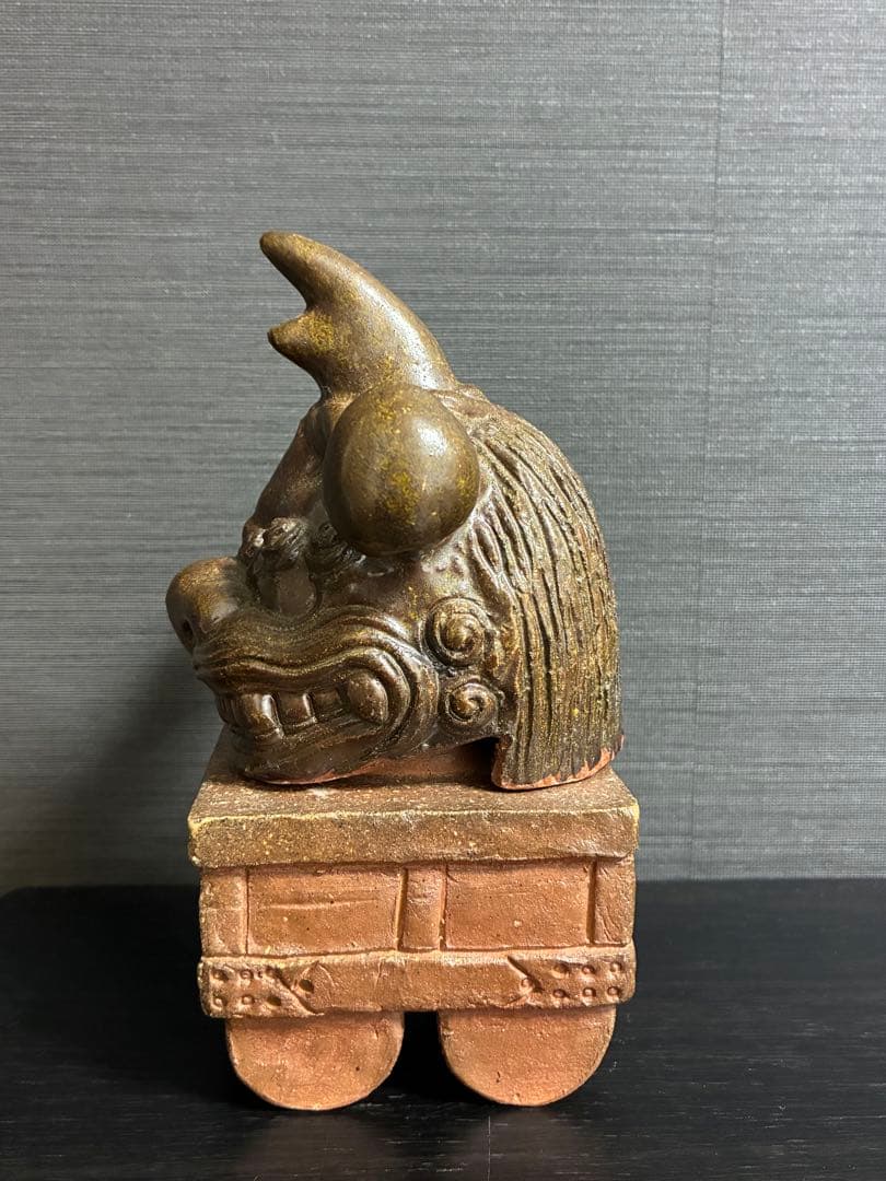 唐津くんち 青獅子 唐津焼 中野窯 香炉