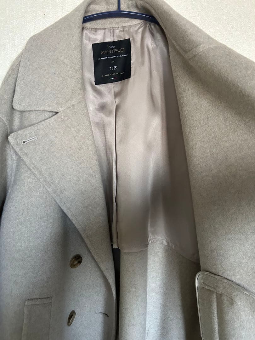 23区MANTECO PureリバーPコート サイズ46