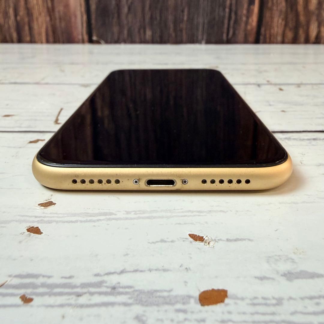 iPhone XR 256GB イエロー 本体のみ バッテリー78%