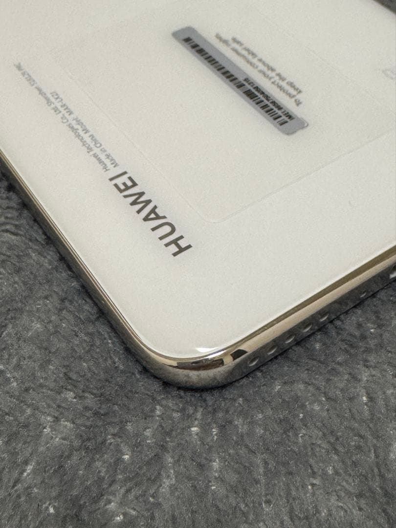 HUAWEI P30 lite 本体　白　ケース付き　バッテリー良好