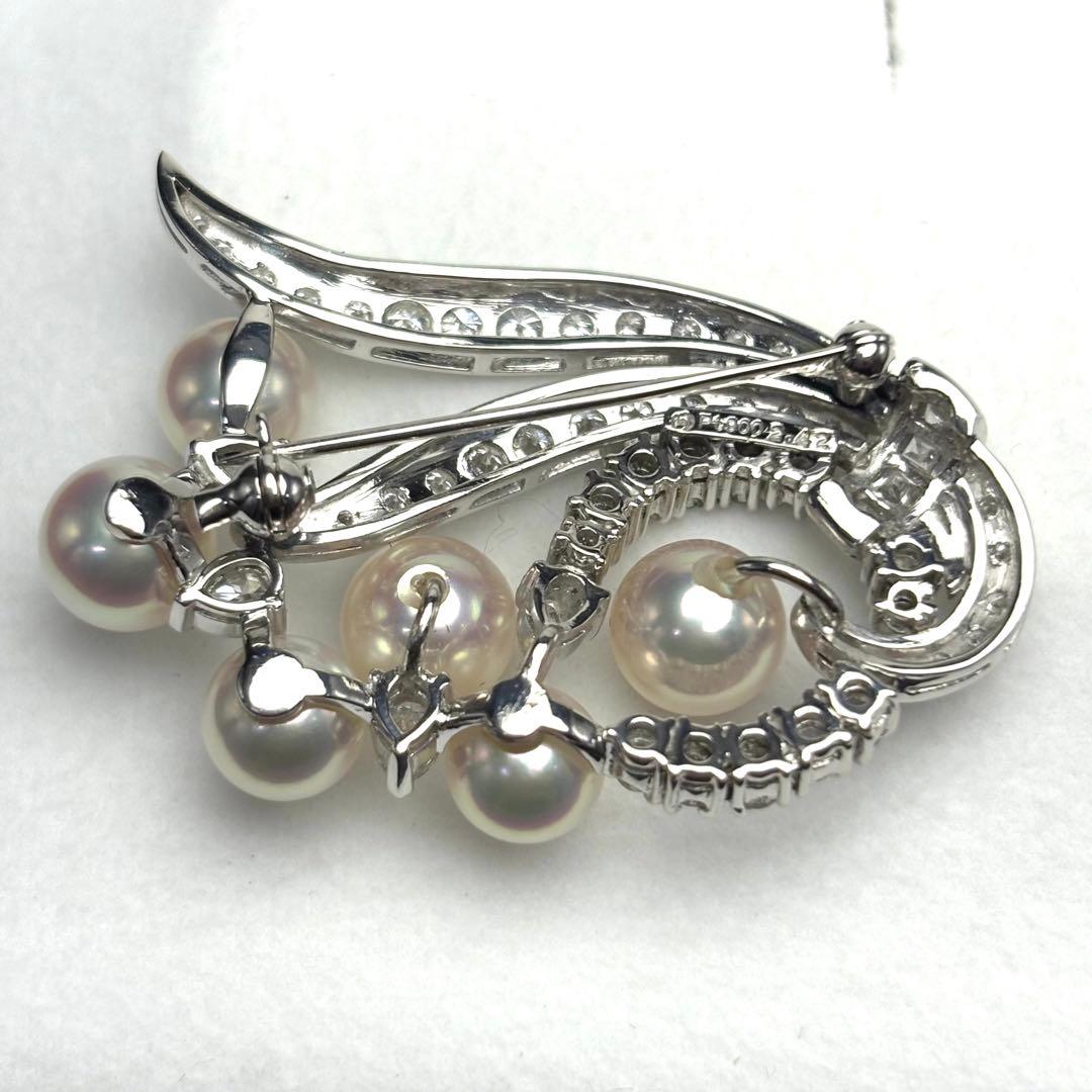 TASAKI ダイヤモンド ブローチ 2.42ct pt900 プラチナ