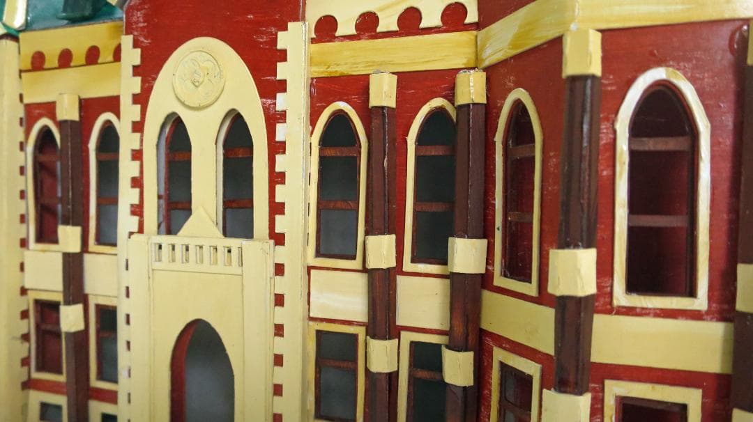 昭和レトロ洋館「慶應義塾大学図書館旧館」　白色模型