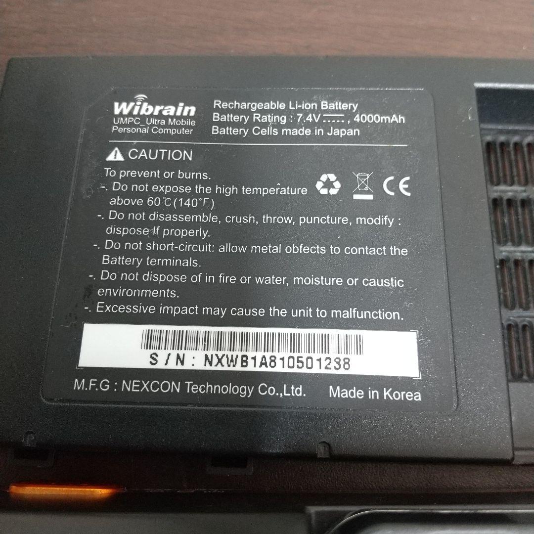 M[ジャンク品] Wibrain B1 UMPC ポータブルPC