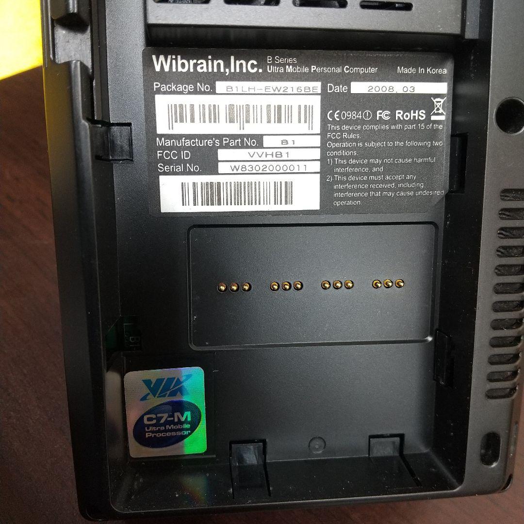 M[ジャンク品] Wibrain B1 UMPC ポータブルPC