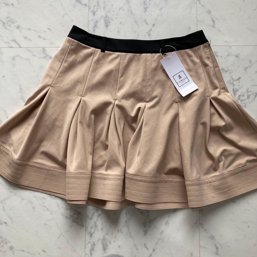 定価74800円【新品】レディース40 ランバンスポールベスト＆スカートセット