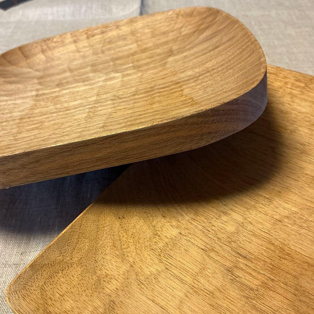 山口和宏さん　木の皿　18cm