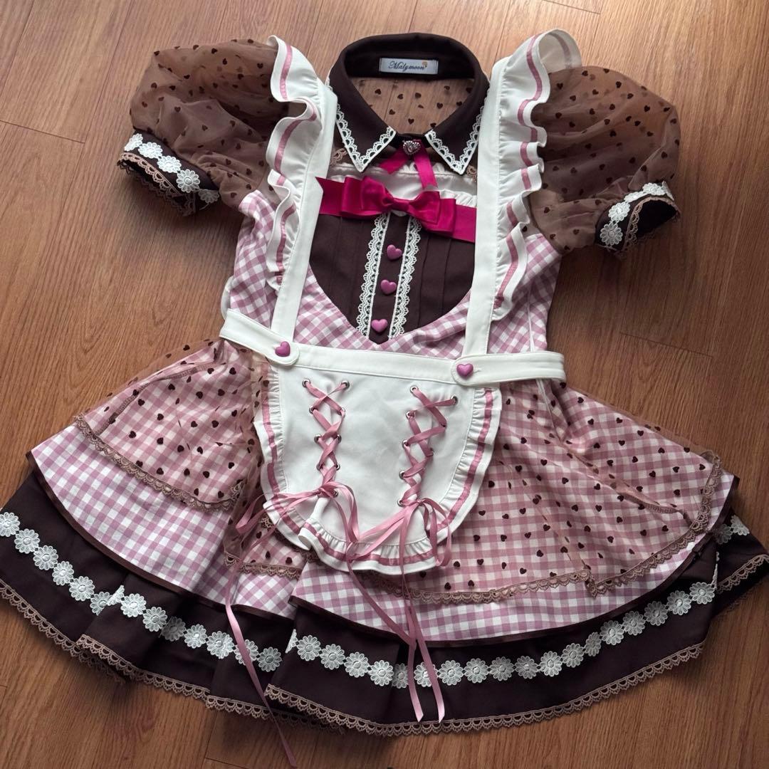 Malymoon マリームーン ラブハートブラウニーキャットメイド