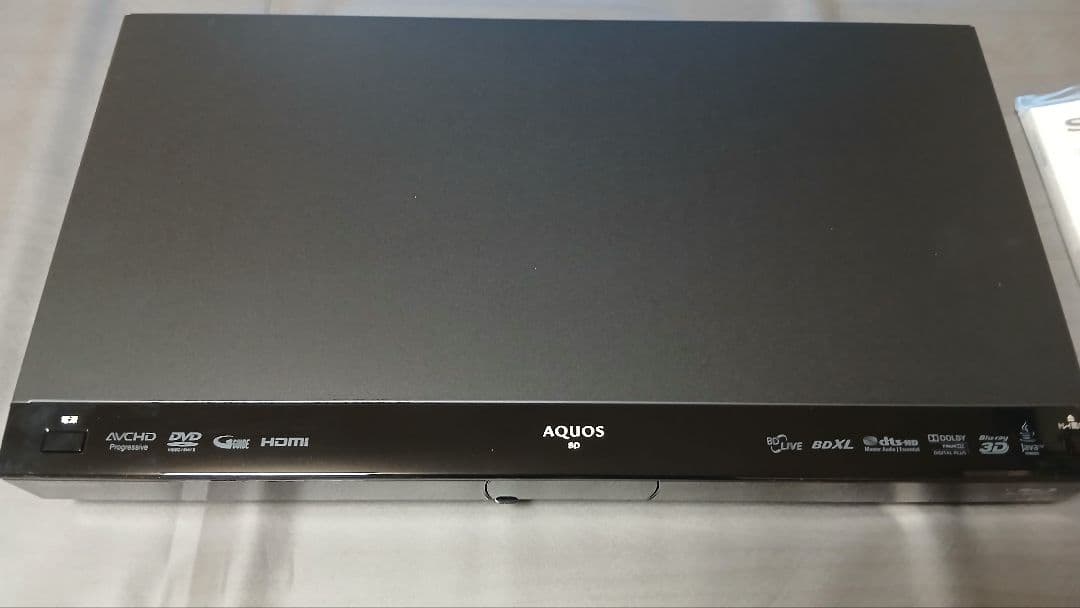 未使用 500GB シャープ AQUOS BD レコーダー☆BD-W515☆