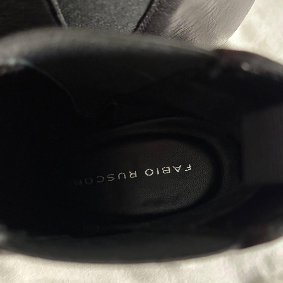 ファビオルスコーニ Fabio Rusconi サイドゴアブーツ 36 23㎝