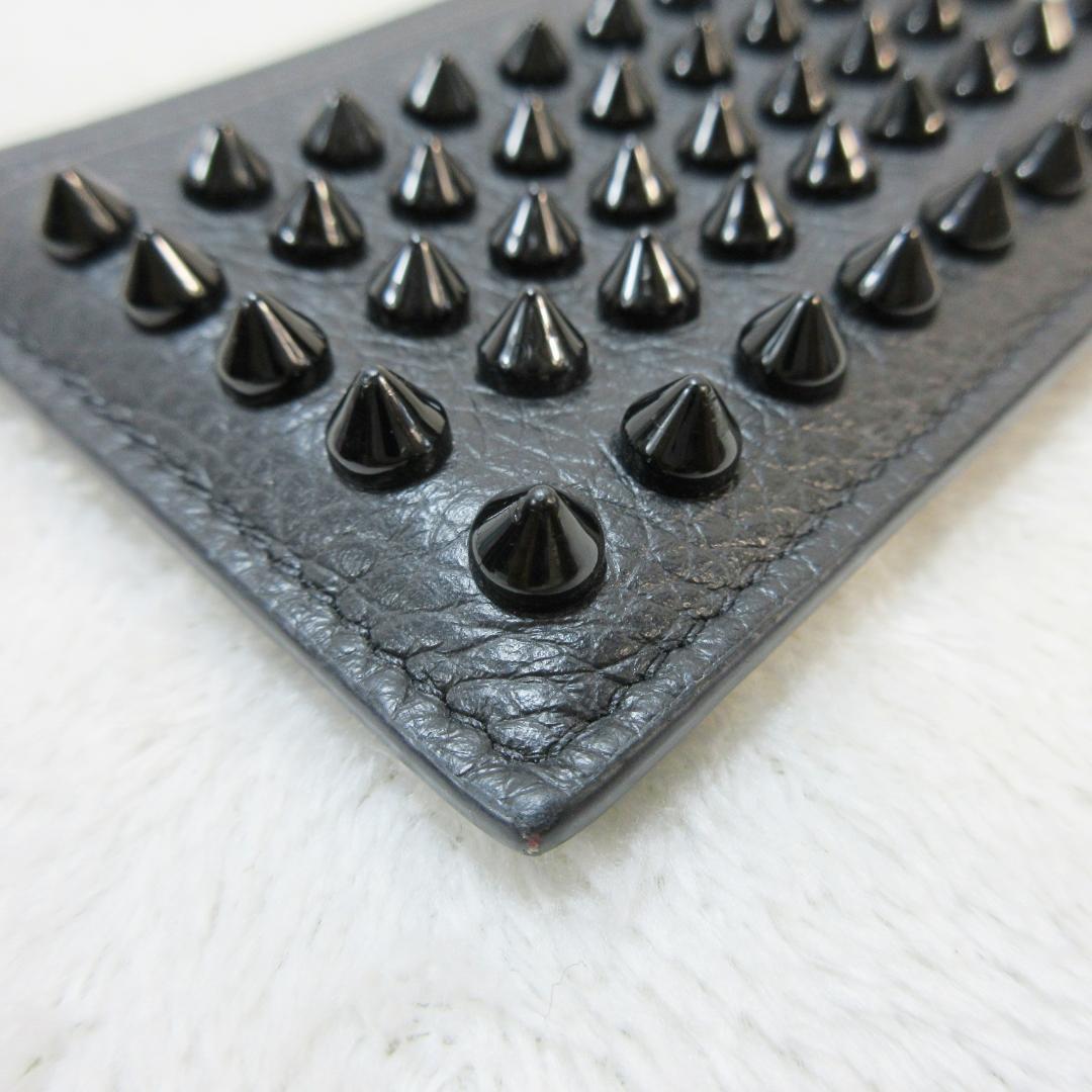 クリスチャンルブタン キオス スパイクスタッズ カードケース 名刺入れ