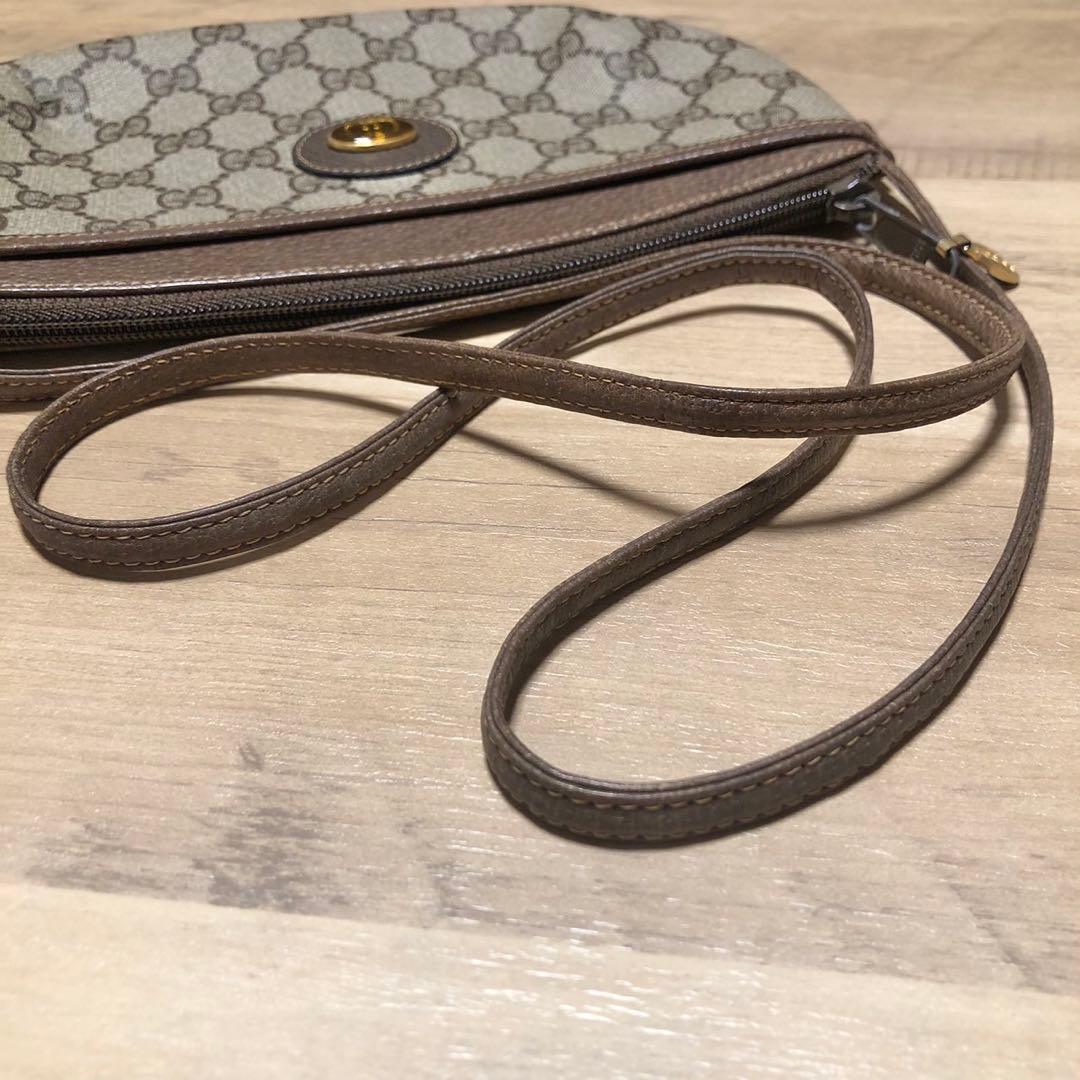 グッチ オールドグッチ　GGパターン ショルダーバッグ