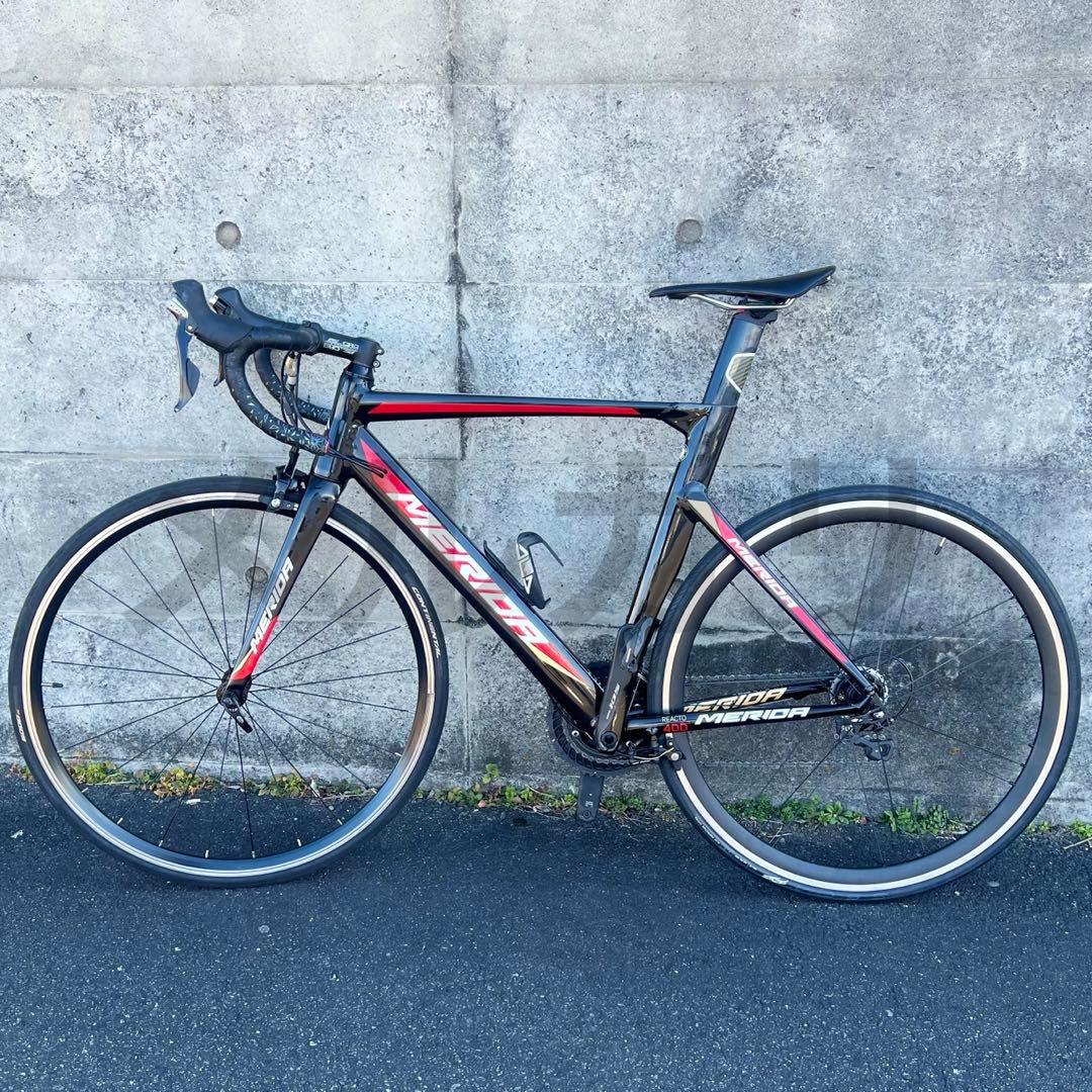 希少カラー！　メリダMERIDA REACTO リアクト400 赤黒モデル　52