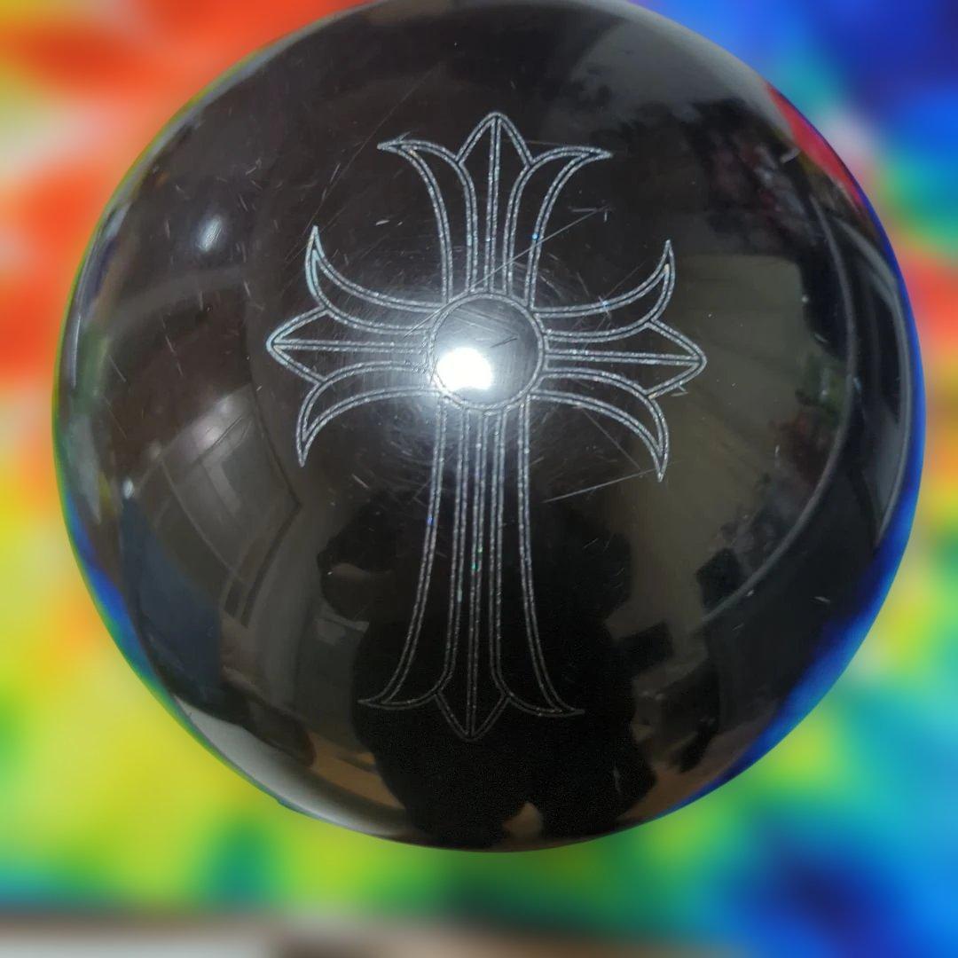 TARGET ウレタンボール クロスデザイン HBロゴ　15ポンド軽め