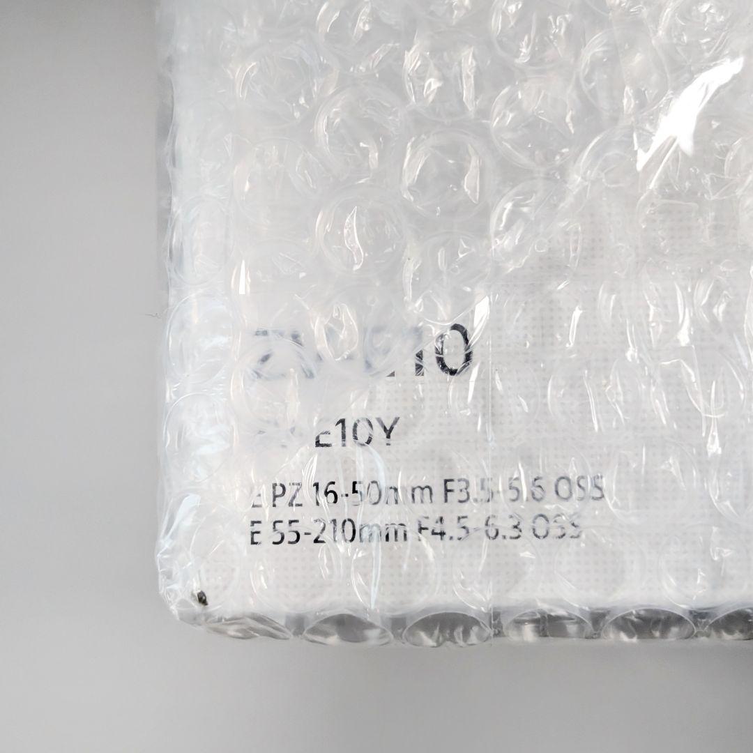 新品 SONY ZV-E10Y Black カメラ　ダブルズームレンズキット