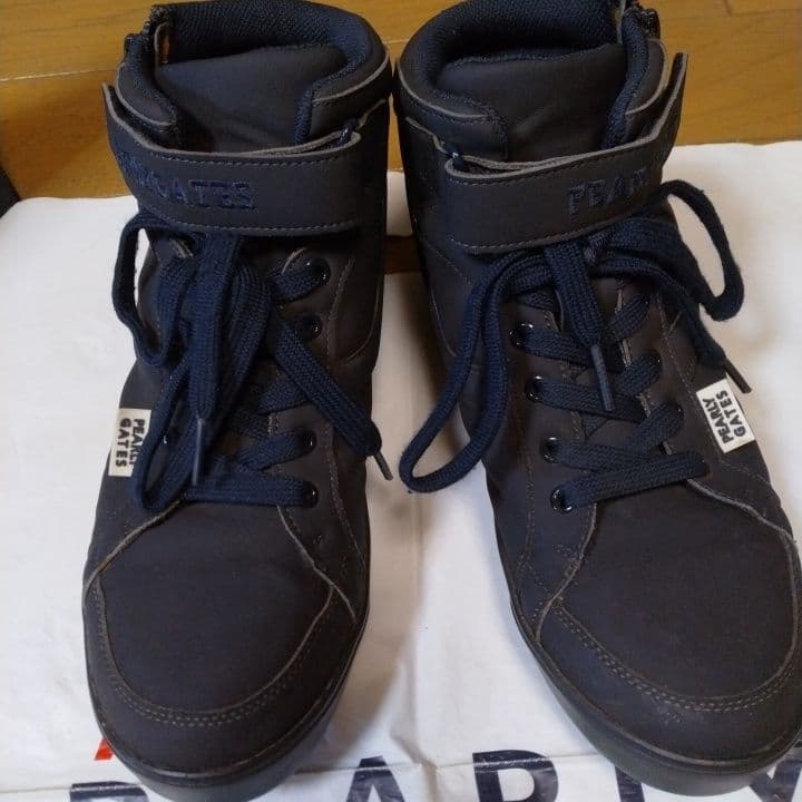 ⭐お買い得２点⭐美品⭐⭐パーリーゲイツ⭐⭐ハイカットシューズ⭐濃紺⭐24.5⭐