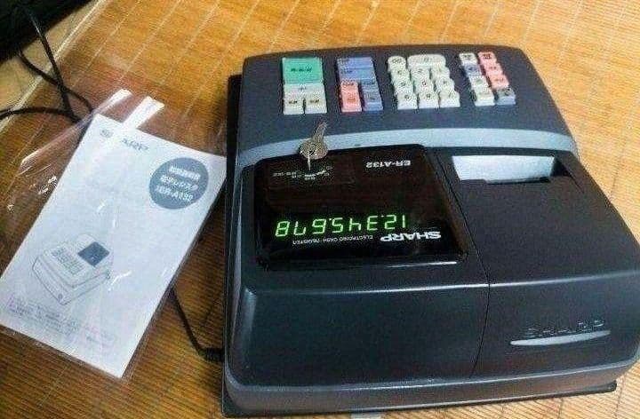 シャープレジスター　ER-A132　簡単便利特殊　送料込　008811