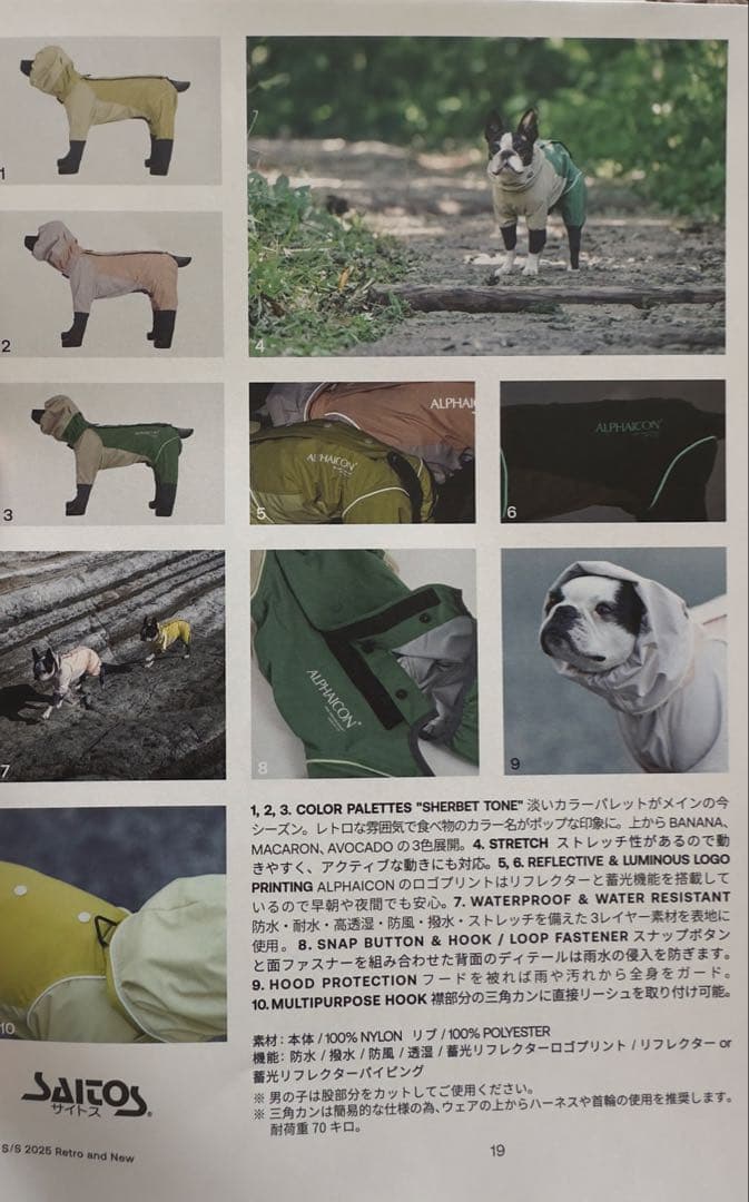 ALPHAICON レインウェア