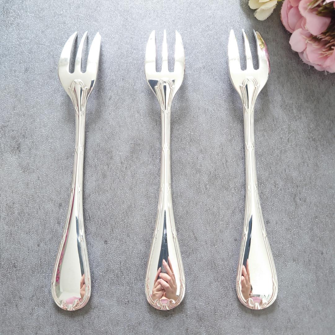 クリストフル リュバン ケーキフォーク 3点