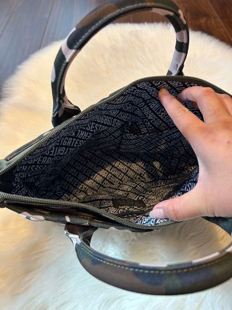 PEARLY GATES 迷彩柄トートバッグ