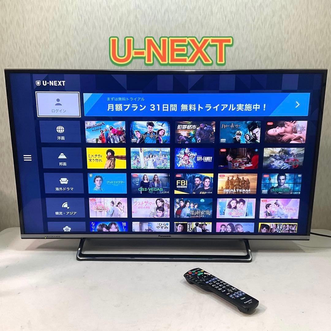 4K パナソニック 40型 液晶テレビ TH-40CX700 動画アプリ対応