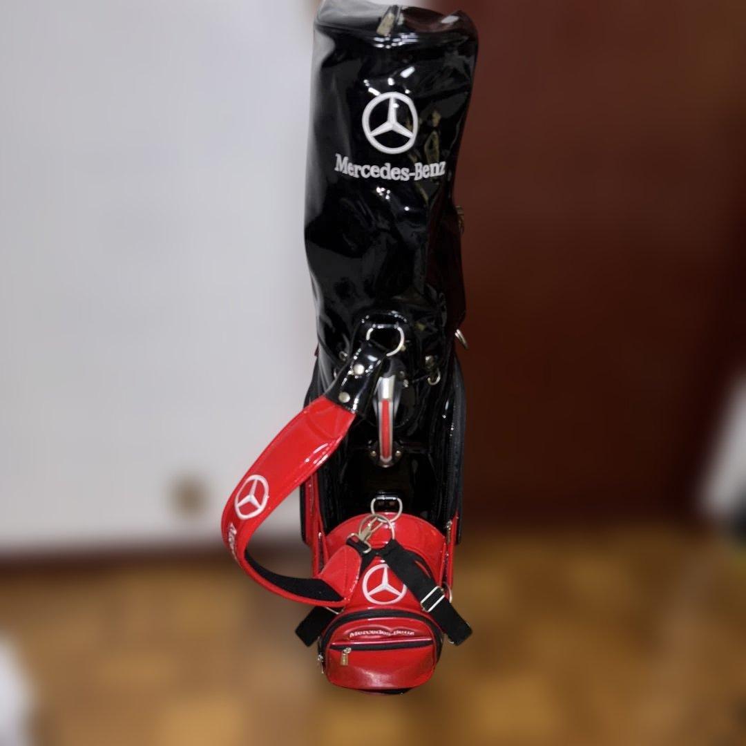メルセデス・ベンツ キャディバッグ 赤/黒