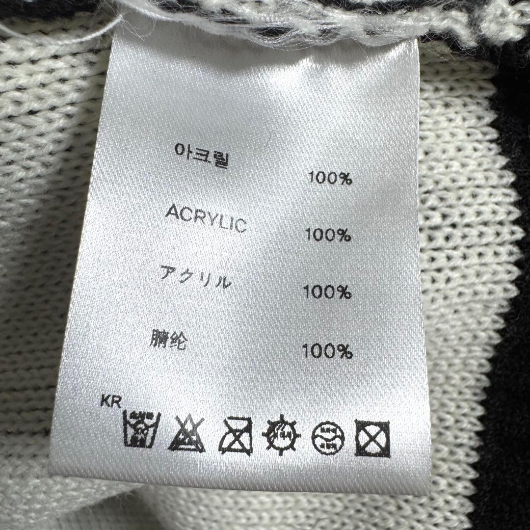 大人気　OY モディファイ　オードリーニット　ベアー　萌袖　ブラック　Lサイズ