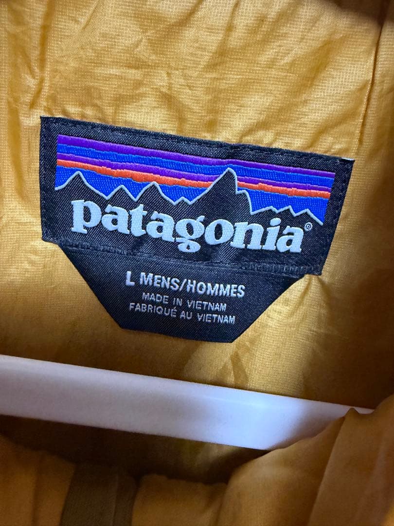 patagonia パタゴニア　ナノパフジャケット　イエロー ダウンジャケット