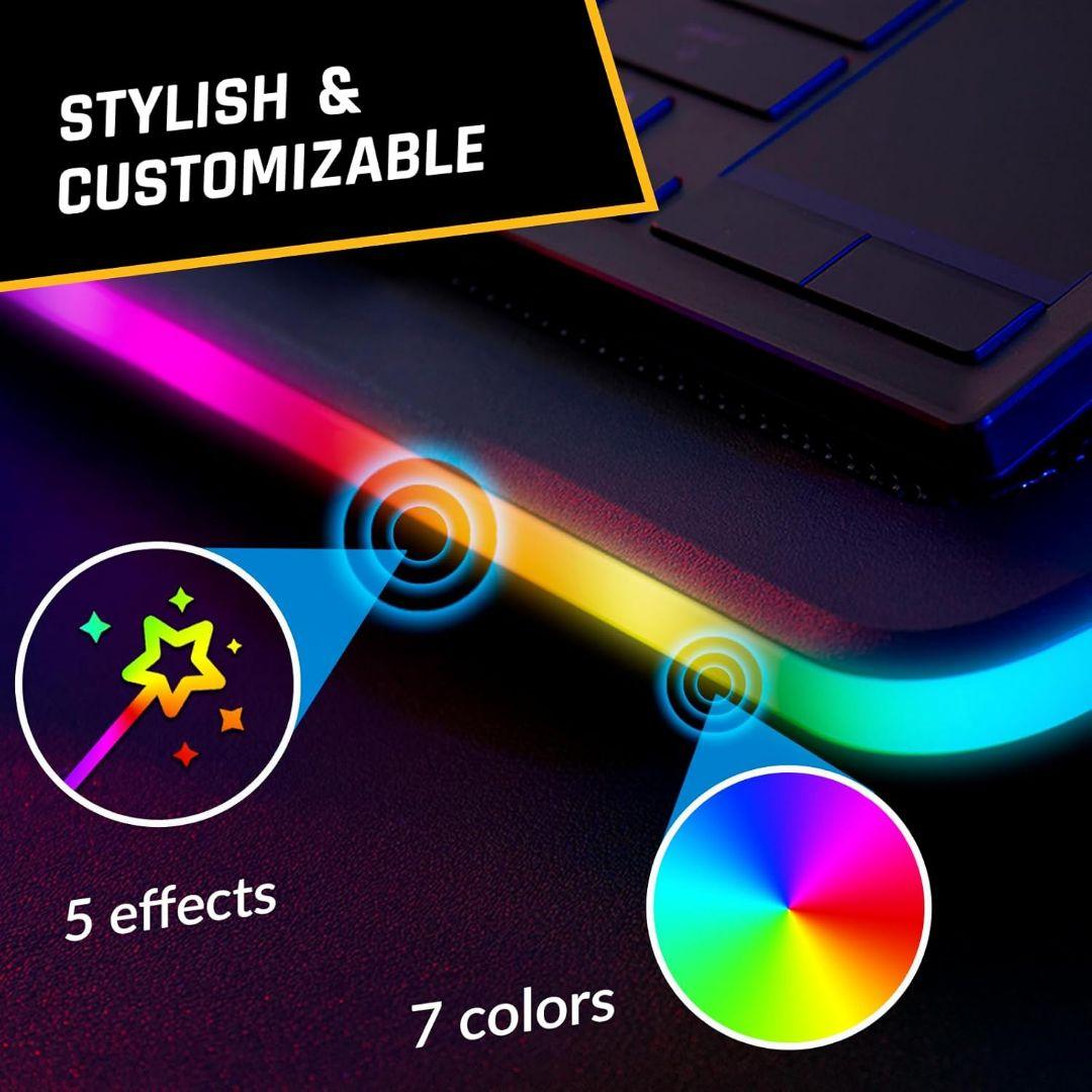 KLIM Ultimate RGB ノートパソコン冷却パッド