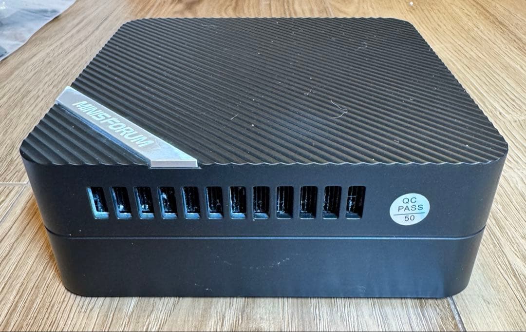 【ジャンク】MINISFORUM UM690 Ryzen 9 メモリ32GB