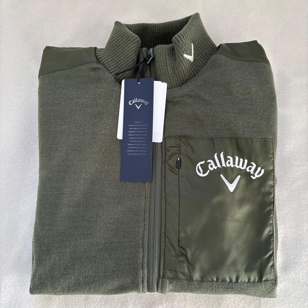 キャロウェイゴルフ　 グリーン セーター L サイズ　プロ支給品