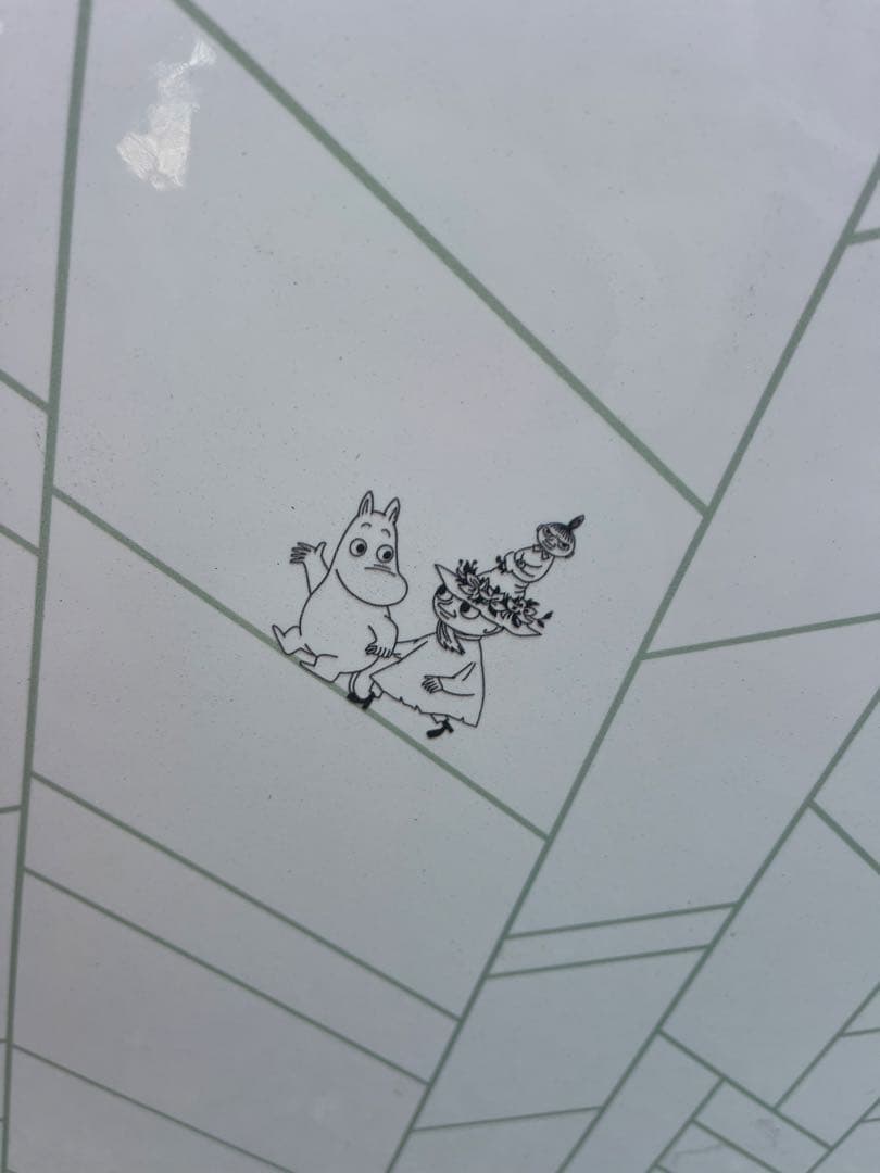 ムーミン　ホーローパネル横柄 大版