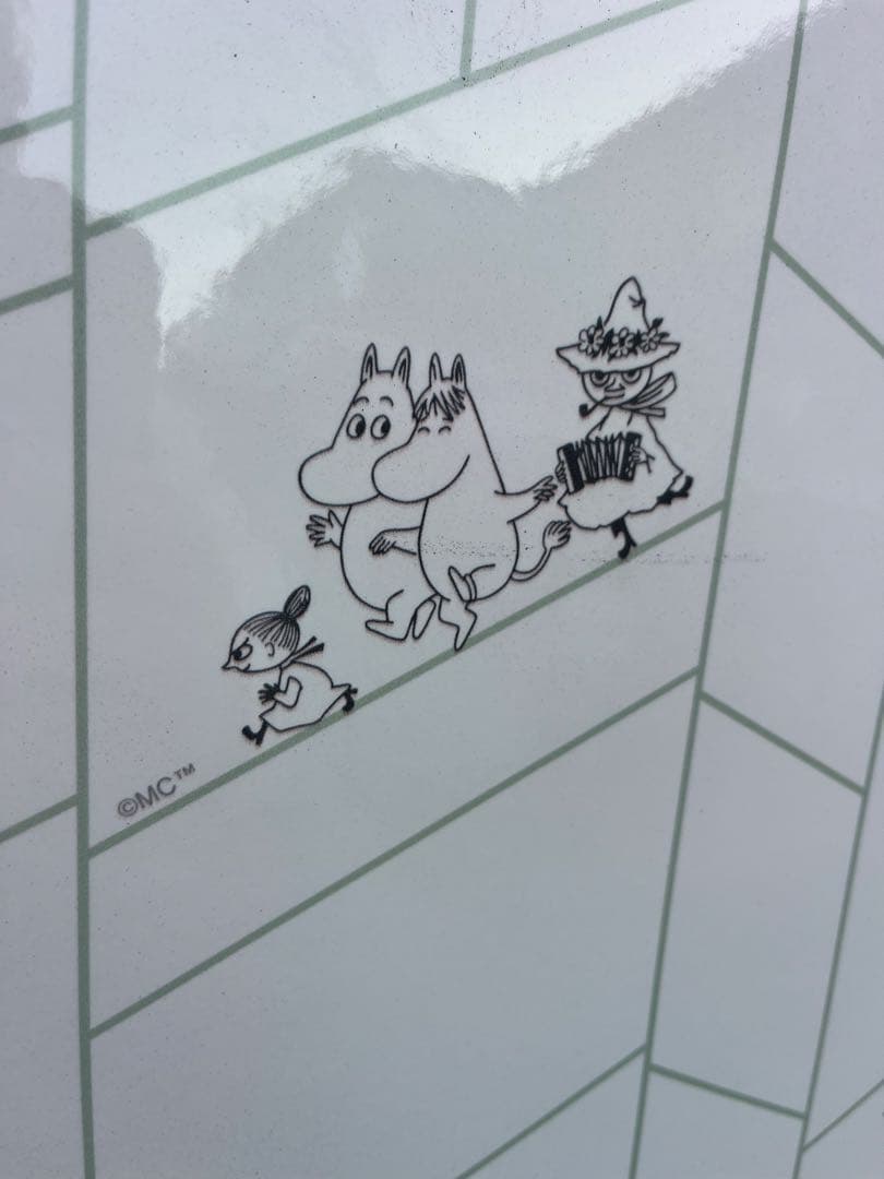 ムーミン　ホーローパネル横柄 大版