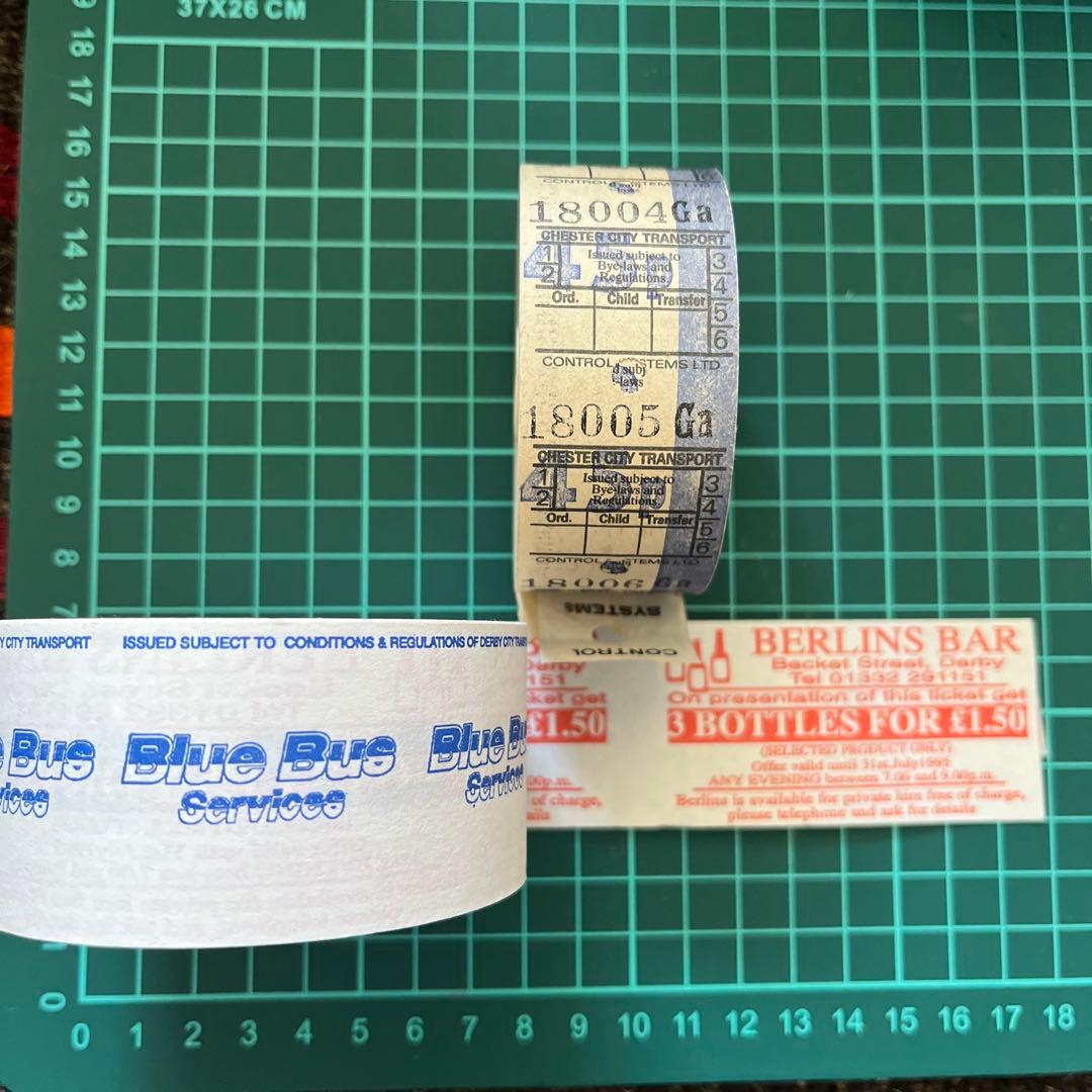 海外チケット ブロックチケット ロールチケット