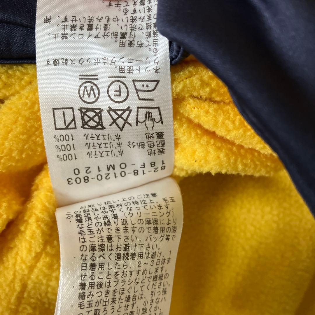 BEAMS GOLF ジャンパー Lサイズ イエロー/ネイビー