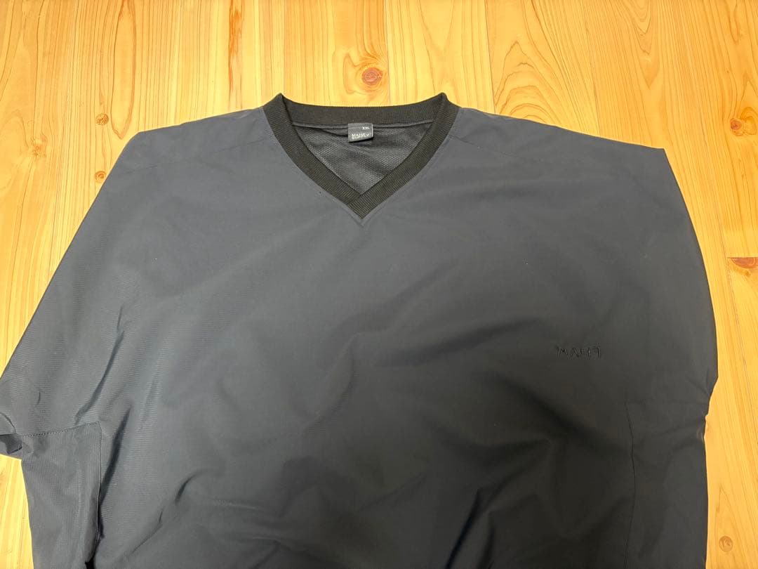 MAHF マーフ Vネックプルオーバーシャツ XXL