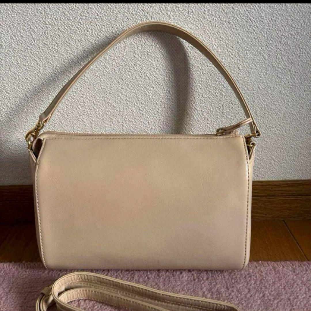 新品未使用　キタムラ　本革　レザー　ハンドバッグ　ショルダーバッグ　2way仕様