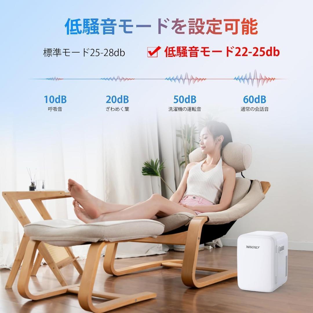 小型冷蔵庫 10L ミニ冷蔵庫 0-65℃ 保冷保温庫 車載 保温 保冷 静音