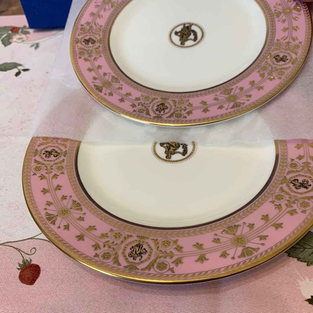 希少　ウェッジウッド アストバリー　ピンク　17.5cm ケーキプレート　1枚