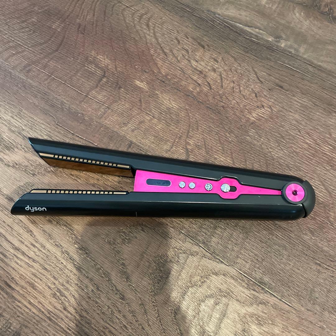Dyson ストレートヘアアイロン HS01 黒とピンク